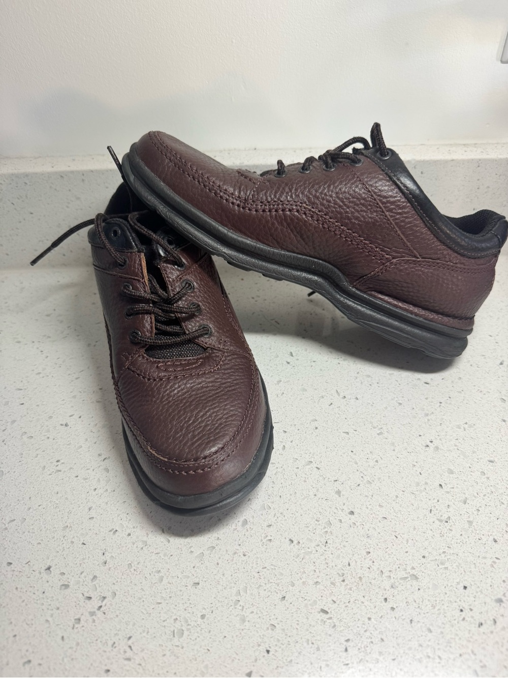 Rockport Men's Casual/Comfortable Lace-Up Leather Shoes - Brown